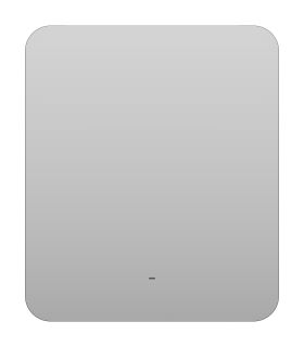 Зеркало с подсветкой Misty Адхил 60см белый